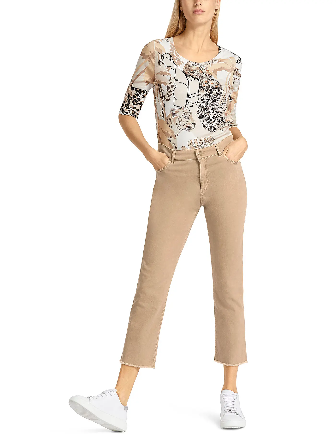 MARC CAIN | Jeans Bootcut Fit 7/8 | 